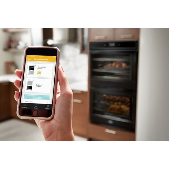 Model: WOD51EC0HB | Whirlpool 10.0 cu. ft. Smart Double Wall Oven with Touchscreen