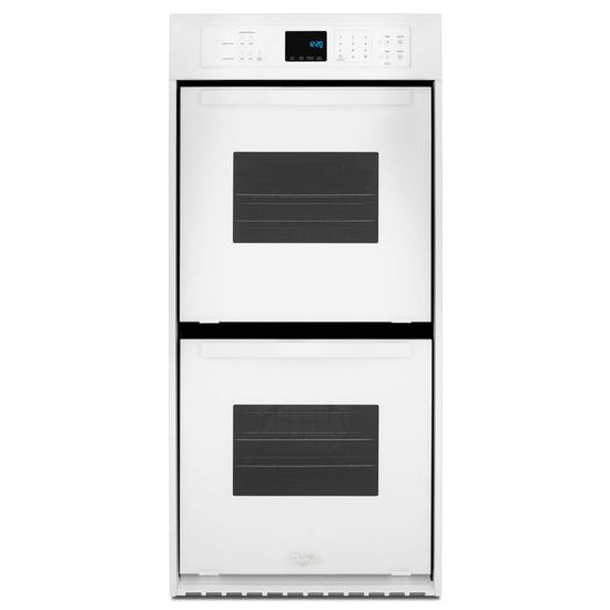 Whirlpool 6.2 Cu. Ft. Double Wall Oven with High-Heat Self-Cleaning System