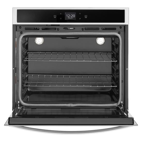 Model: WOS51EC0HS | Whirlpool 5.0 cu. ft. Smart Single Wall Oven with Touchscreen