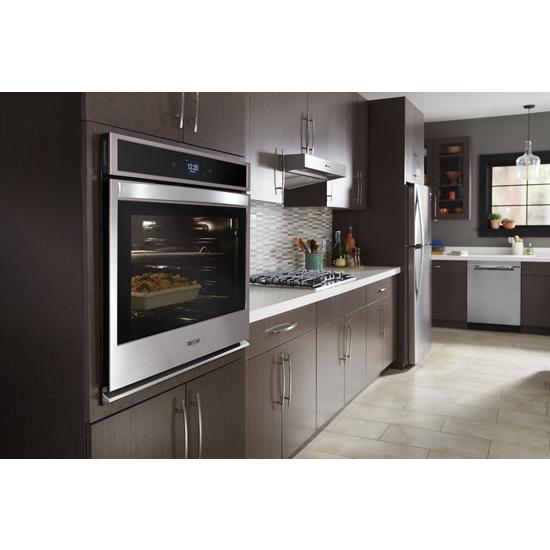 Model: WOS51EC0HS | Whirlpool 5.0 cu. ft. Smart Single Wall Oven with Touchscreen
