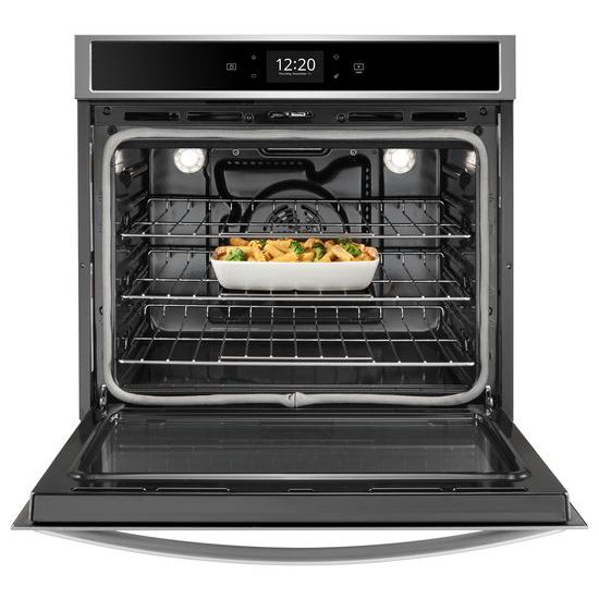 Model: WOS72EC0HS | Whirlpool 5.0 cu. ft. Smart Single Wall Oven with True Convection Cooking