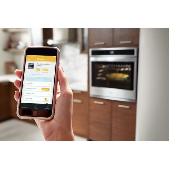 Model: WOS72EC0HS | Whirlpool 5.0 cu. ft. Smart Single Wall Oven with True Convection Cooking