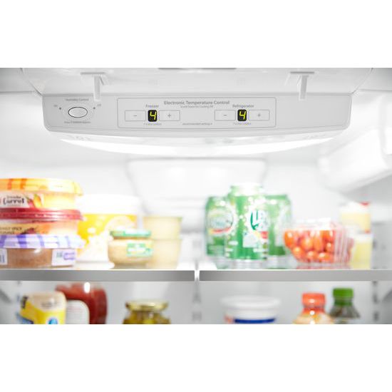 Model: WRF532SMHW | Whirlpool 33-inch Wide French Door Refrigerator - 22 cu. ft.