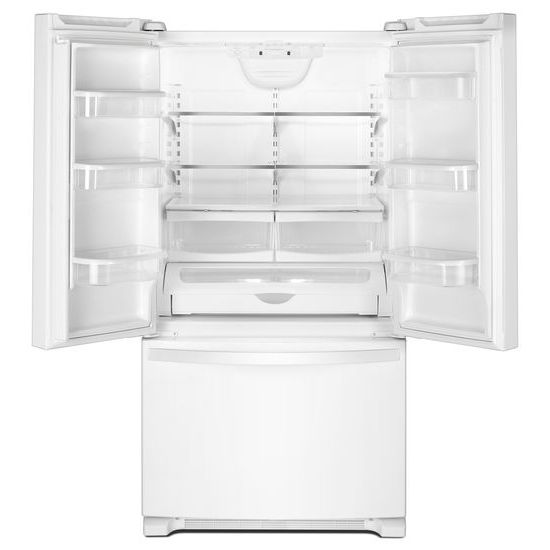 Model: WRF532SMHW | Whirlpool 33-inch Wide French Door Refrigerator - 22 cu. ft.