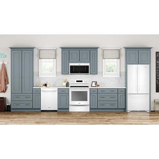 Model: WRF532SMHW | Whirlpool 33-inch Wide French Door Refrigerator - 22 cu. ft.