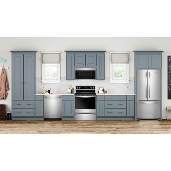 Model: WRF532SMHZ | Whirlpool 33-inch Wide French Door Refrigerator - 22 cu. ft.