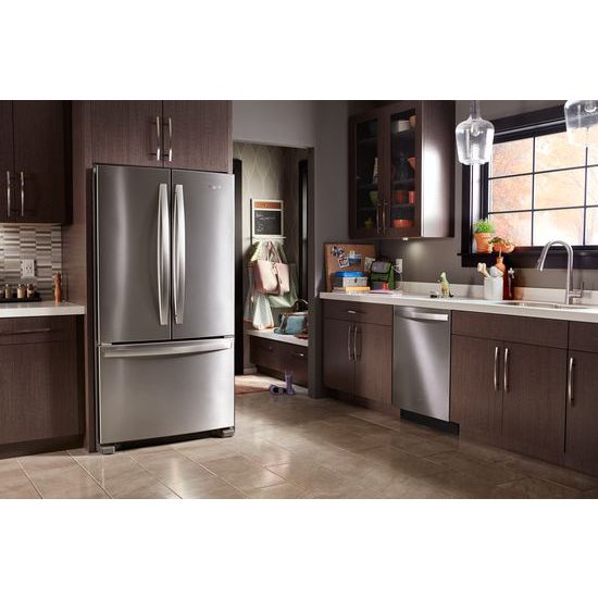 Model: WRF535SMHZ | Whirlpool 36-inch Wide French Door Refrigerator with Crisper Drawer - 25 cu. ft.