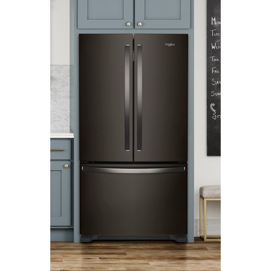 Model: WRF540CWHV | Whirlpool 36-inch Wide Counter Depth French Door Refrigerator - 20 cu. ft.