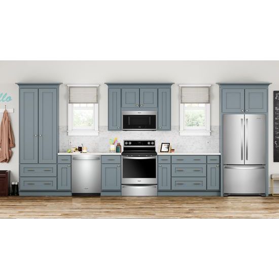 Model: WRF550CDHZ | Whirlpool 36-inch Wide Counter Depth French Door Refrigerator - 20 cu. ft.