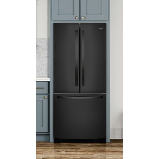Model: WRF560SMHB | Whirlpool 30-inch Wide French Door Refrigerator - 20 cu. ft.