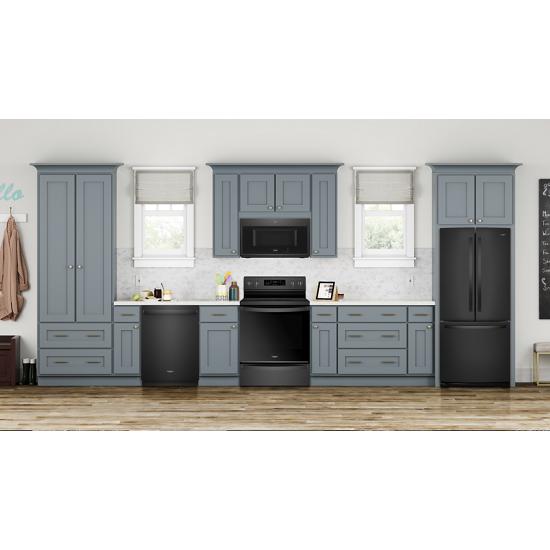 Model: WRF560SMHB | Whirlpool 30-inch Wide French Door Refrigerator - 20 cu. ft.