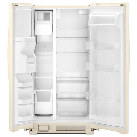 Model: WRS311SDHT | Whirlpool 33-inch Wide Side-by-Side Refrigerator - 21 cu. ft.