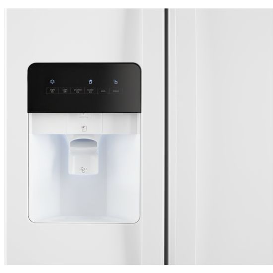 Model: WRS315SDHW | Whirlpool 36-inch Wide Side-by-Side Refrigerator - 24 cu. ft.
