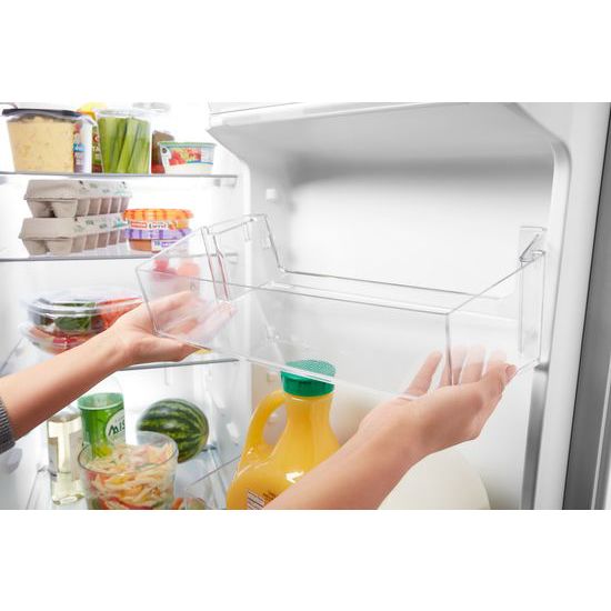 Model: WRS335SDHW | Whirlpool 36-inch Wide Side-by-Side Refrigerator - 25 cu. ft.