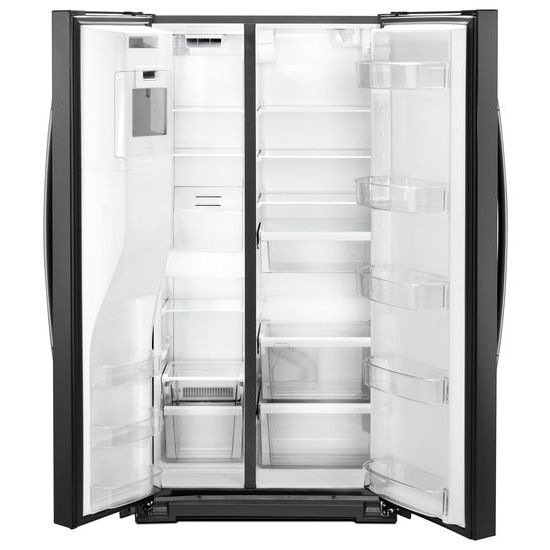 Model: WRS571CIHB | Whirlpool 36-inch Wide Counter Depth Side-by-Side Refrigerator - 21 cu. ft.