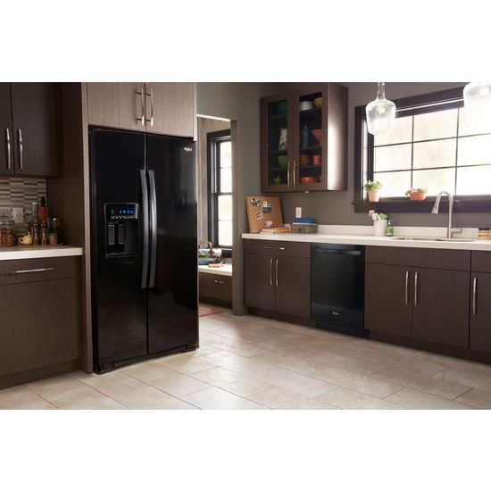 Model: WRS571CIHB | Whirlpool 36-inch Wide Counter Depth Side-by-Side Refrigerator - 21 cu. ft.
