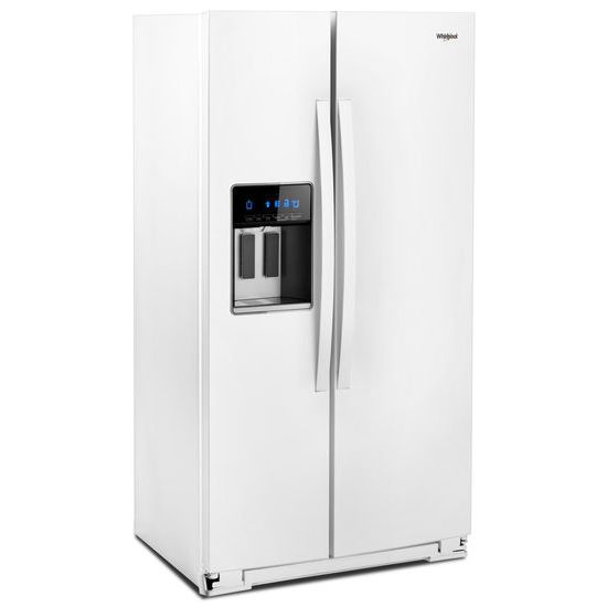 Model: WRS571CIHW | Whirlpool 36-inch Wide Counter Depth Side-by-Side Refrigerator - 21 cu. ft.