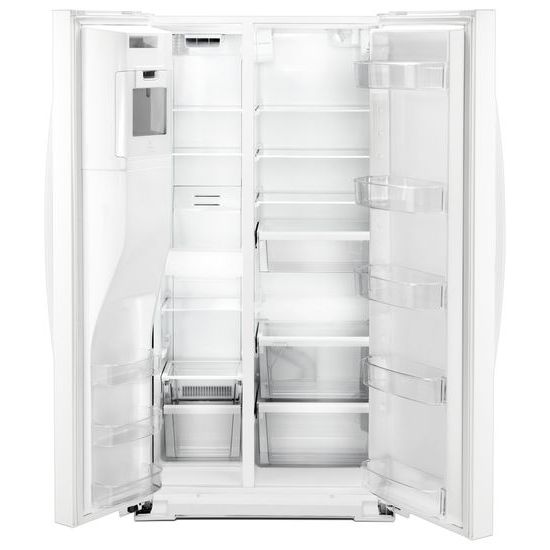 Model: WRS571CIHW | Whirlpool 36-inch Wide Counter Depth Side-by-Side Refrigerator - 21 cu. ft.