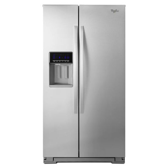 Whirlpool 36-inch Wide Side-by-Side Refrigerator with Temperature Control - 26 cu. ft.