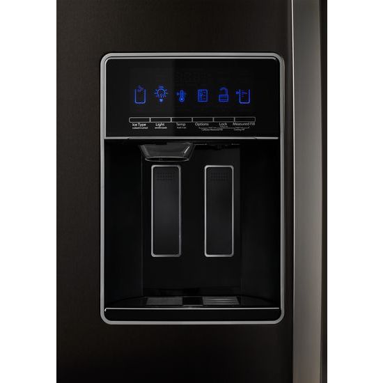 Model: WRS588FIHV | Whirlpool 36-inch Wide Side-by-Side Refrigerator - 28 cu. ft.