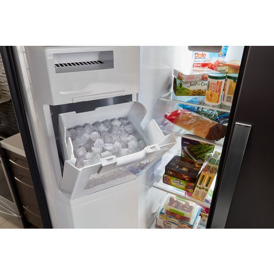 Model: WRS588FIHV | Whirlpool 36-inch Wide Side-by-Side Refrigerator - 28 cu. ft.