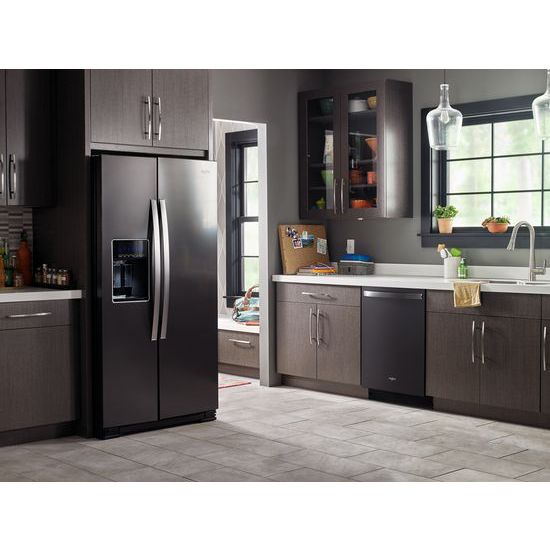 Model: WRS588FIHV | Whirlpool 36-inch Wide Side-by-Side Refrigerator - 28 cu. ft.