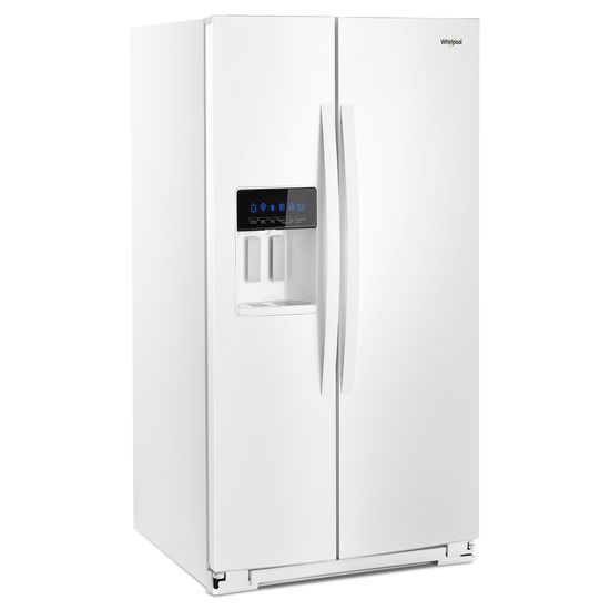 Model: WRS588FIHW | Whirlpool 36-inch Wide Side-by-Side Refrigerator - 28 cu. ft.
