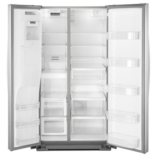 Model: WRS588FIHZ | Whirlpool 36-inch Wide Side-by-Side Refrigerator - 28 cu. ft.