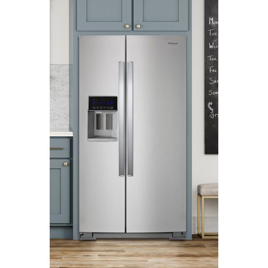 Model: WRS588FIHZ | Whirlpool 36-inch Wide Side-by-Side Refrigerator - 28 cu. ft.