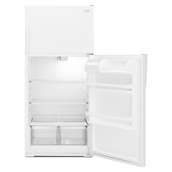 Model: WRT134TFDW | Whirlpool 28-inch Wide Top Freezer Refrigerator - 14 cu. ft.