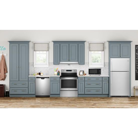 Model: WRT311FZDZ | Whirlpool 33-inch Wide Top Freezer Refrigerator - 20 cu. ft.