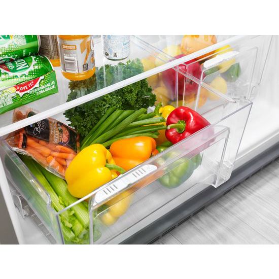 Model: WRT348FMEZ | Whirlpool 30-inch Wide Top Freezer Refrigerator - 18 cu. ft.
