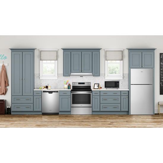 Model: WRT348FMEZ | Whirlpool 30-inch Wide Top Freezer Refrigerator - 18 cu. ft.