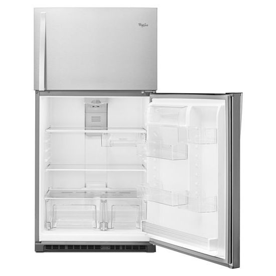 Model: WRT511SZDM | Whirlpool 33-inch Wide Top Freezer Refrigerator - 21 cu. ft.