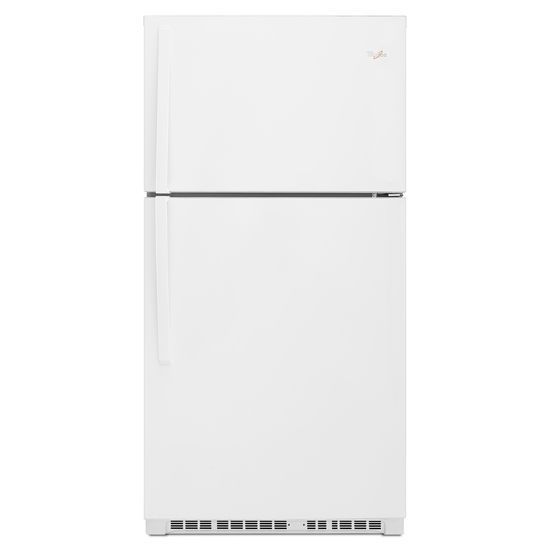 Model: WRT511SZDW | Whirlpool 33-inch Wide Top Freezer Refrigerator - 21 cu. ft.