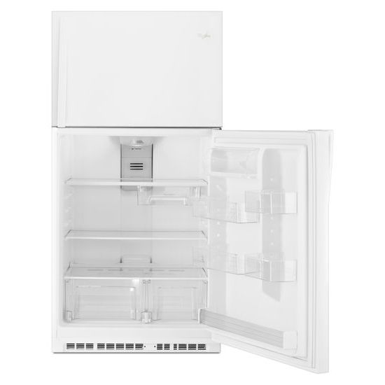 Model: WRT511SZDW | Whirlpool 33-inch Wide Top Freezer Refrigerator - 21 cu. ft.