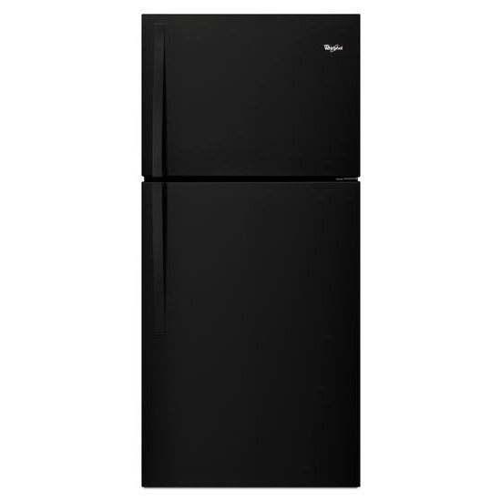 Model: WRT549SZDB | Whirlpool 30-inch Wide Top Freezer Refrigerator - 19 cu. ft.