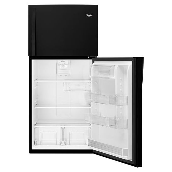 Model: WRT549SZDB | Whirlpool 30-inch Wide Top Freezer Refrigerator - 19 cu. ft.