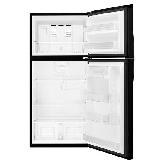 Model: WRT549SZDB | Whirlpool 30-inch Wide Top Freezer Refrigerator - 19 cu. ft.