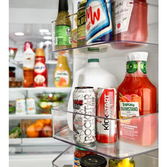 Model: WRV986FDEM | Whirlpool 26 cu. ft. Double Drawer Refrigerator with Dual Icemakers