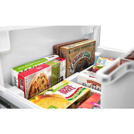 Model: WRV986FDEM | Whirlpool 26 cu. ft. Double Drawer Refrigerator with Dual Icemakers