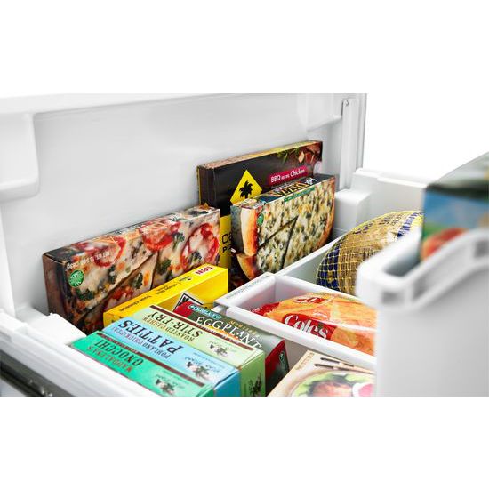 Model: WRV986FDEM | Whirlpool 26 cu. ft. Double Drawer Refrigerator with Dual Icemakers