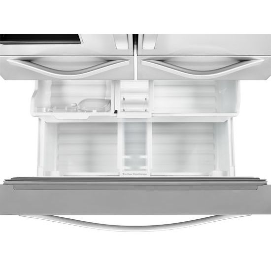 Model: WRV986FDEM | Whirlpool 26 cu. ft. Double Drawer Refrigerator with Dual Icemakers