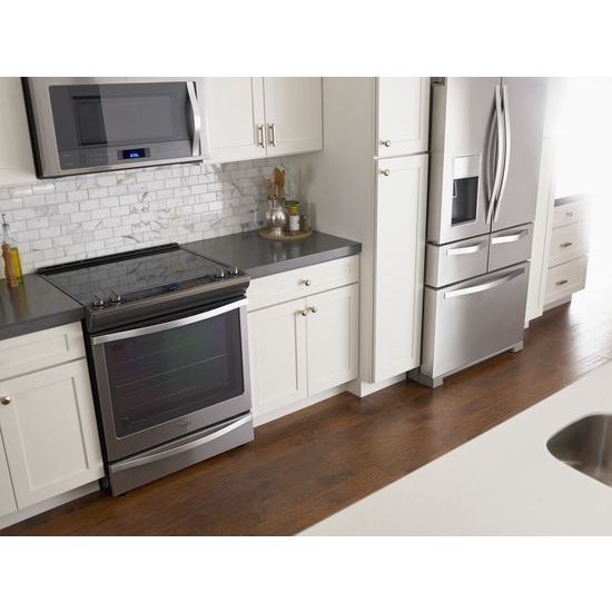 Model: WRV986FDEM | Whirlpool 26 cu. ft. Double Drawer Refrigerator with Dual Icemakers