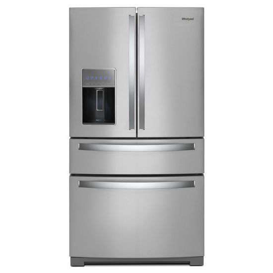 Whirlpool 36-inch Wide 4-Door Refrigerator with Exterior Drawer - 26 cu. ft.