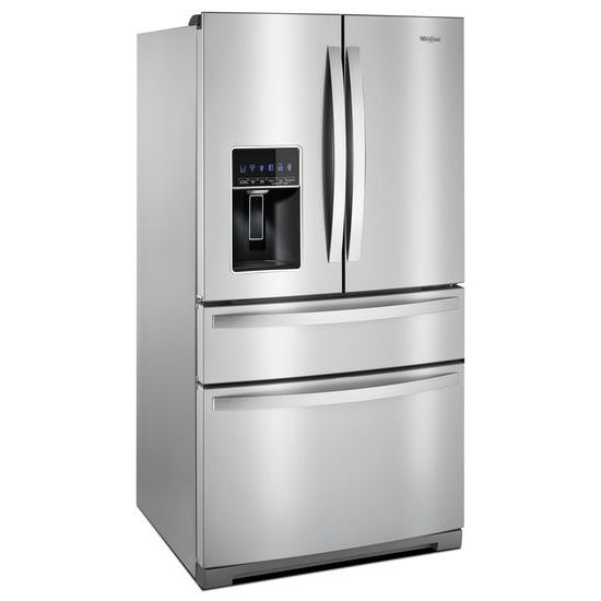 Model: WRX986SIHZ | Whirlpool 36-inch Wide 4-Door Refrigerator with Exterior Drawer - 26 cu. ft.