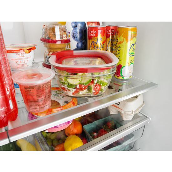 Model: WRX986SIHZ | Whirlpool 36-inch Wide 4-Door Refrigerator with Exterior Drawer - 26 cu. ft.