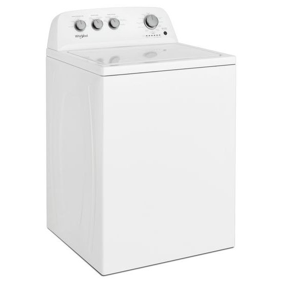 Model: WTW4855HW | Whirlpool 3.8 cu. ft. Top Load Washer with Soaking Cycles, 12 Cycles