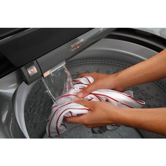 Model: WTW7500GC | Whirlpool 4.8 cu.ft HE Top Load Washer with Built-In Water Faucet, Intuitive Touch Controls