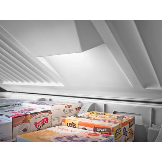 Model: WZC5415DW | Whirlpool 15 cu. ft. Chest Freezer with Large Storage Baskets